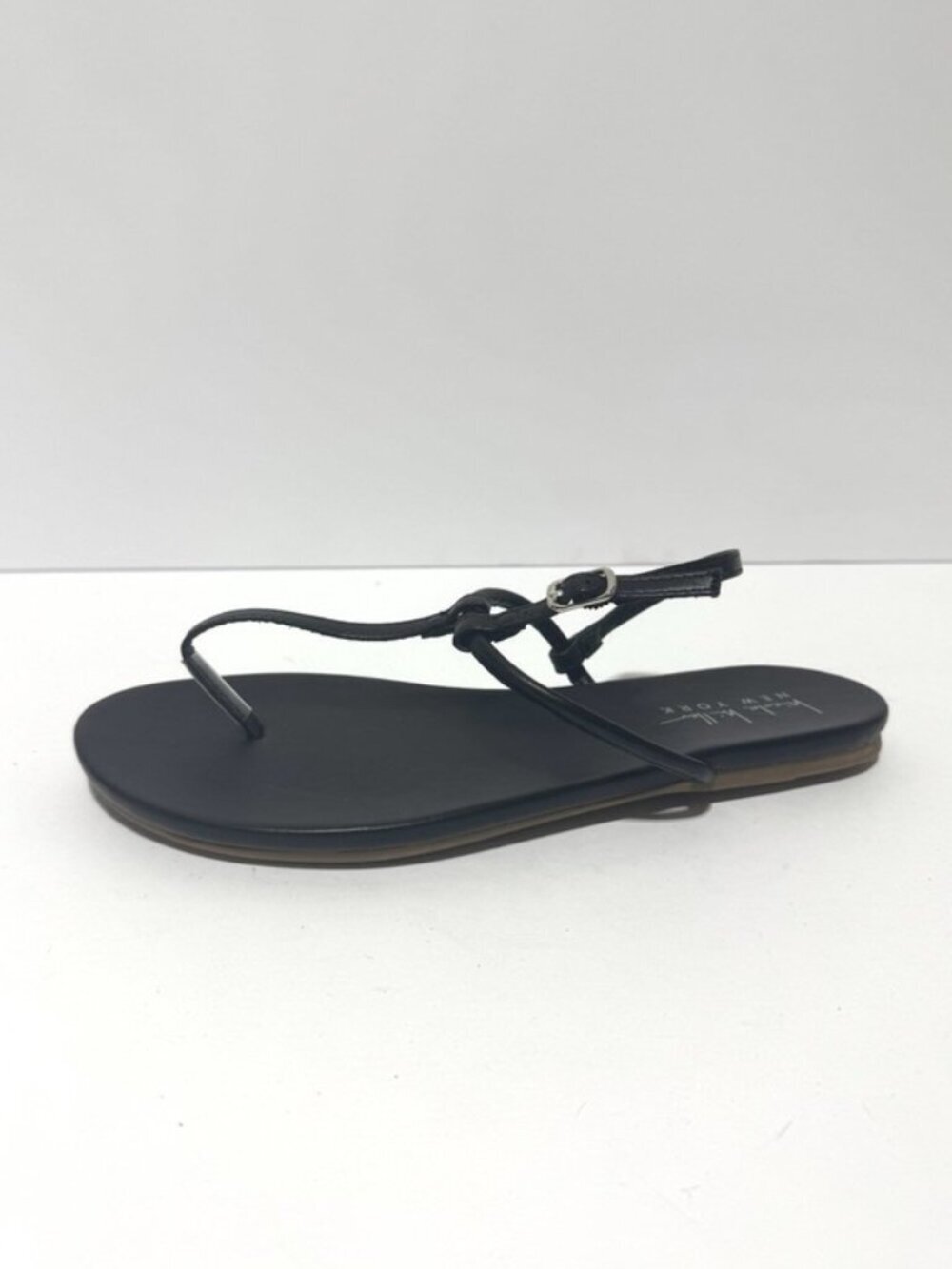Nicole Miller Womens Thini Sandals Black Size 6.5 M
